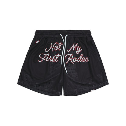 Stevenson Ranch x Coyotes NFMR Mesh Shorts (Black)