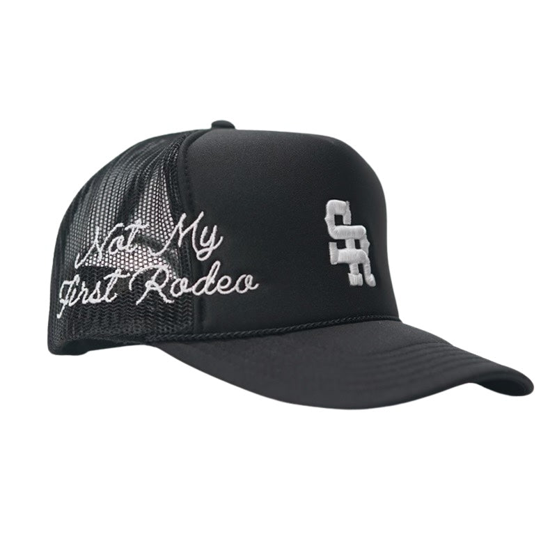 NMFR Classic Trucker Hat (Black/White)
