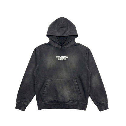 Steadfast Hoodie - Stamped Logo (Vintage Black)