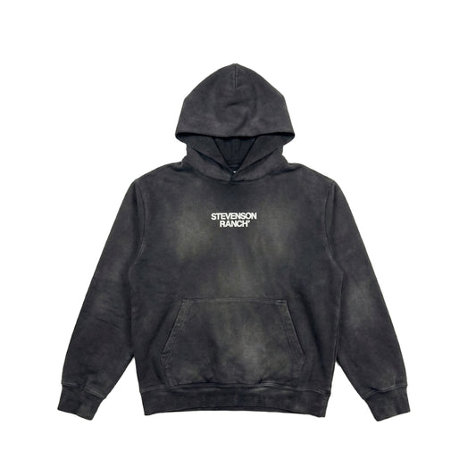 Steadfast Hoodie - Stamped Logo (Vintage Black)