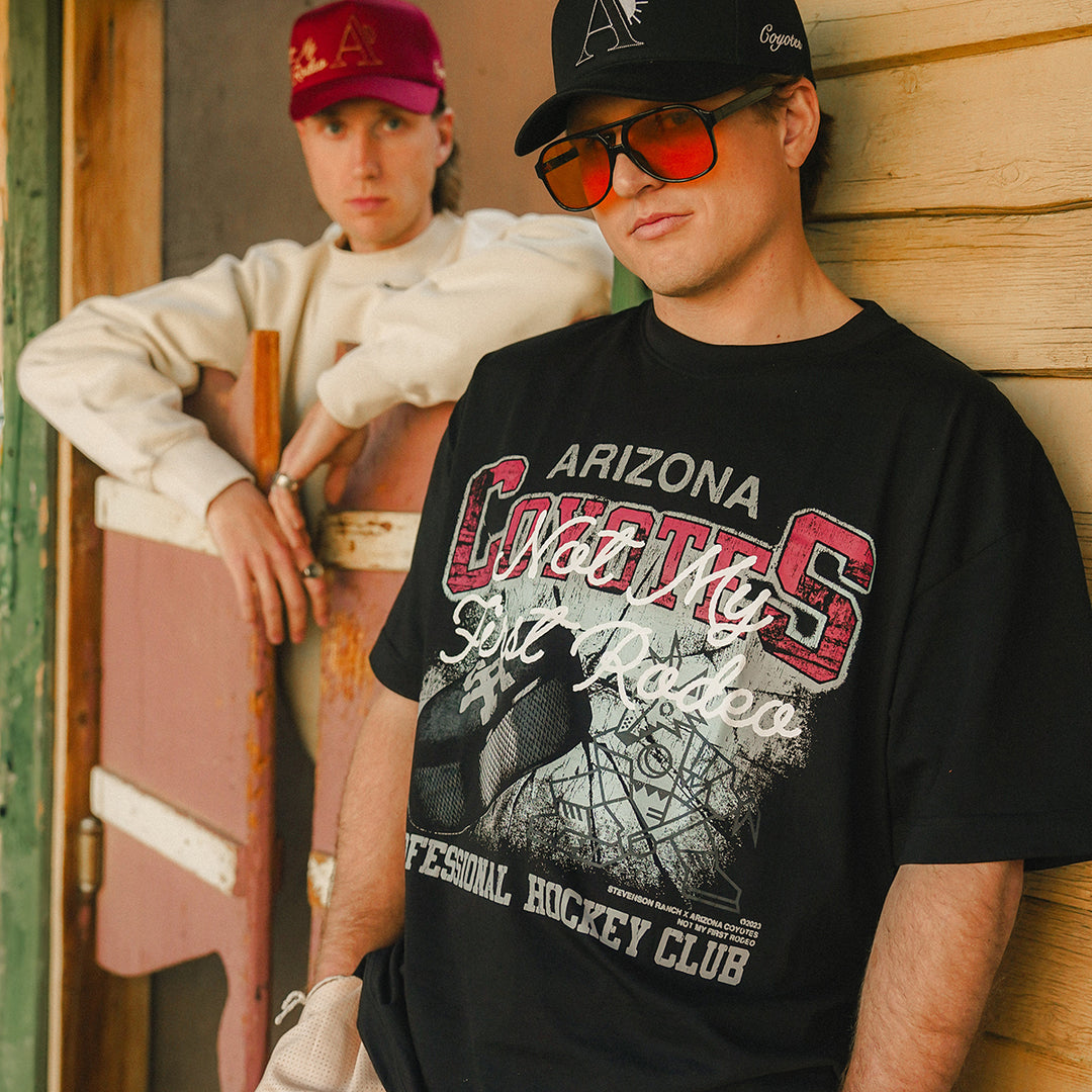 Stevenson Ranch x Coyotes Tee (Black)