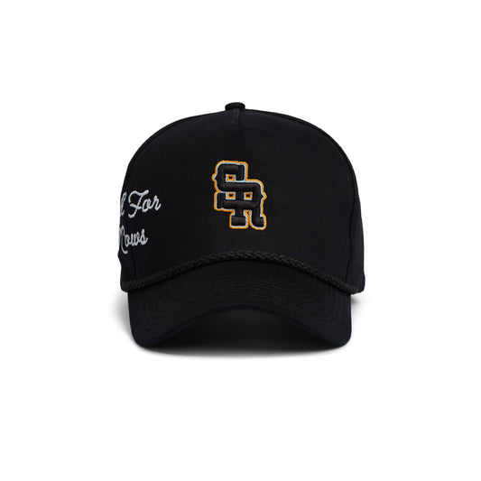 Stevenson Ranch x The Lows Structured Rope Hat (Black)