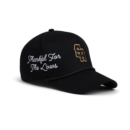 Stevenson Ranch x The Lows Structured Rope Hat (Black)