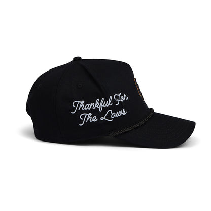 Stevenson Ranch x The Lows Structured Rope Hat (Black)