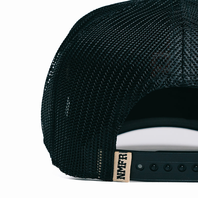 "The Big Rig" Foam Trucker Hat (Black/Red)