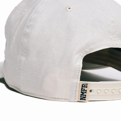 "The Journeyman" Unstructured Hat (Cream/Blue)