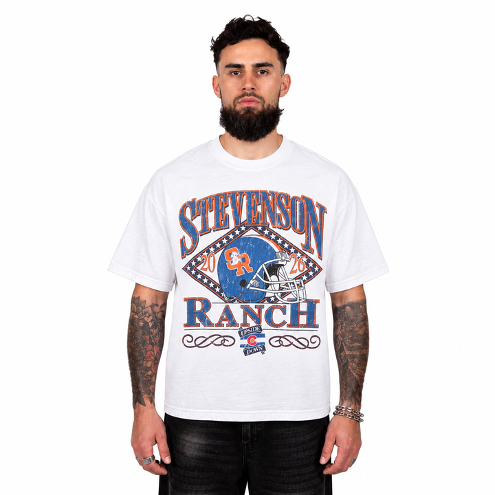 Red Rocks Broncos Tee (White)