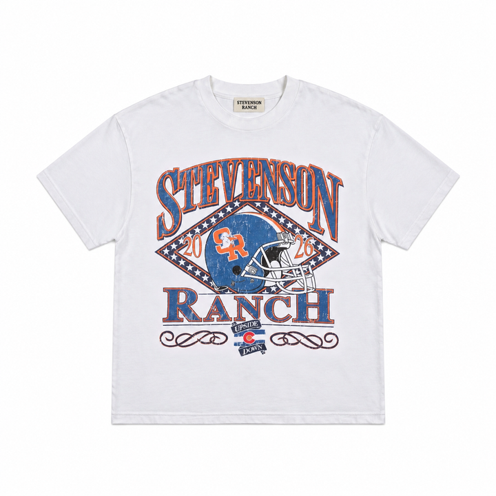 Red Rocks Broncos Tee (White)