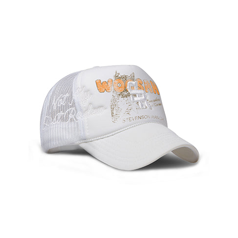 Woosah Classic Trucker Hat (White)